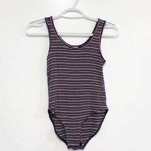 Mossimo striped bodysuit 
